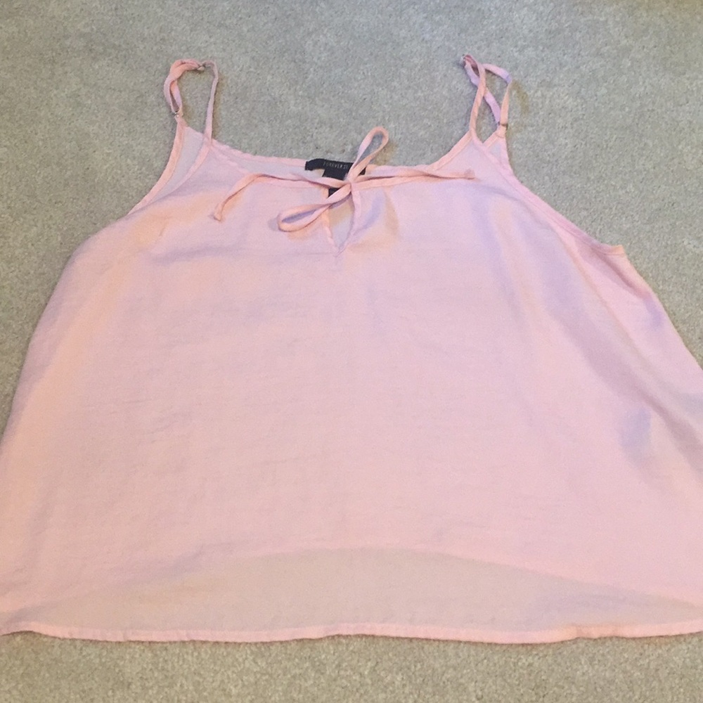 forever 21 pink tank